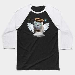 ANGEL CAT Baseball T-Shirt